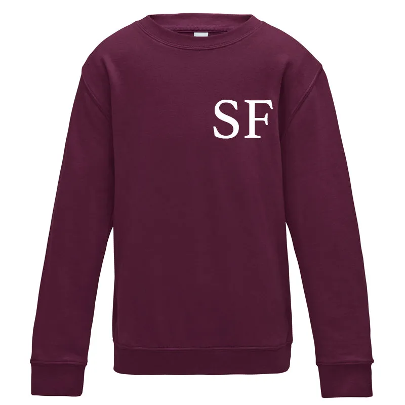 Personalised Oxford Initial Sweatshirt