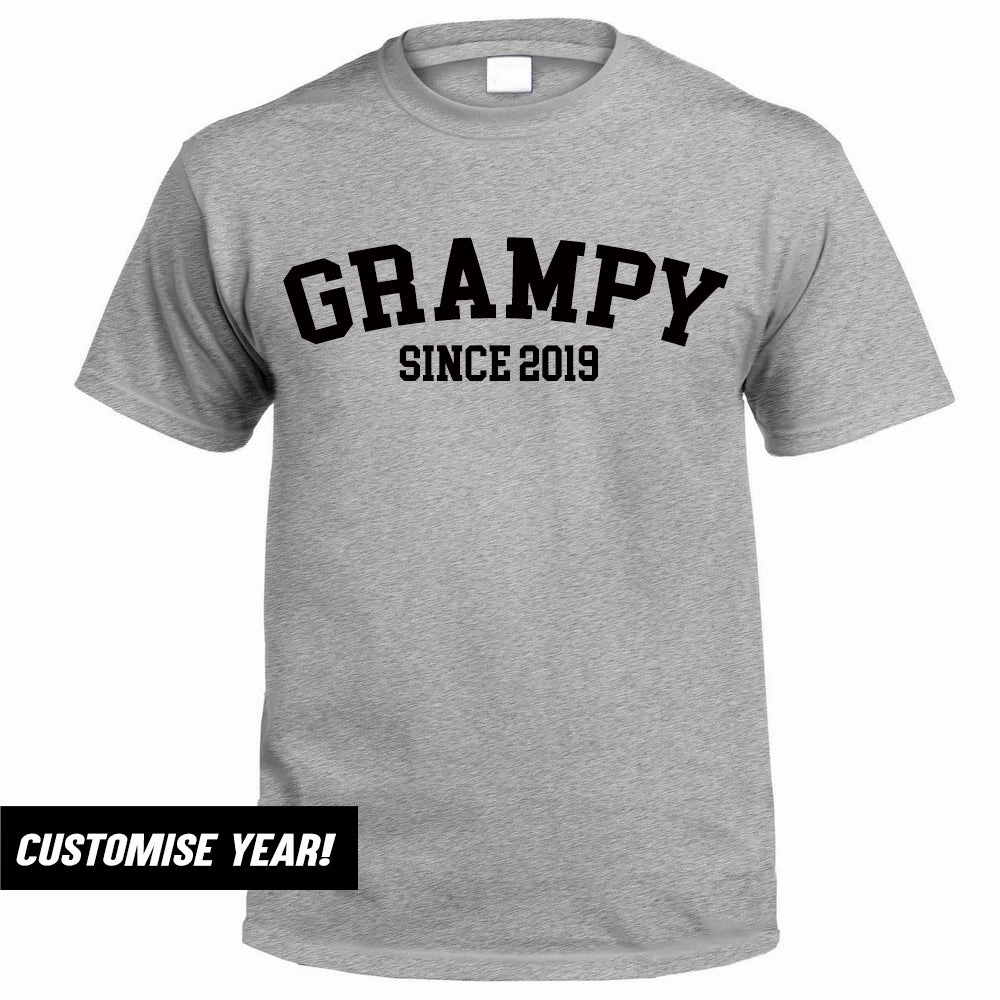 Personalised Grampy Since T-Shirt (MRK X)