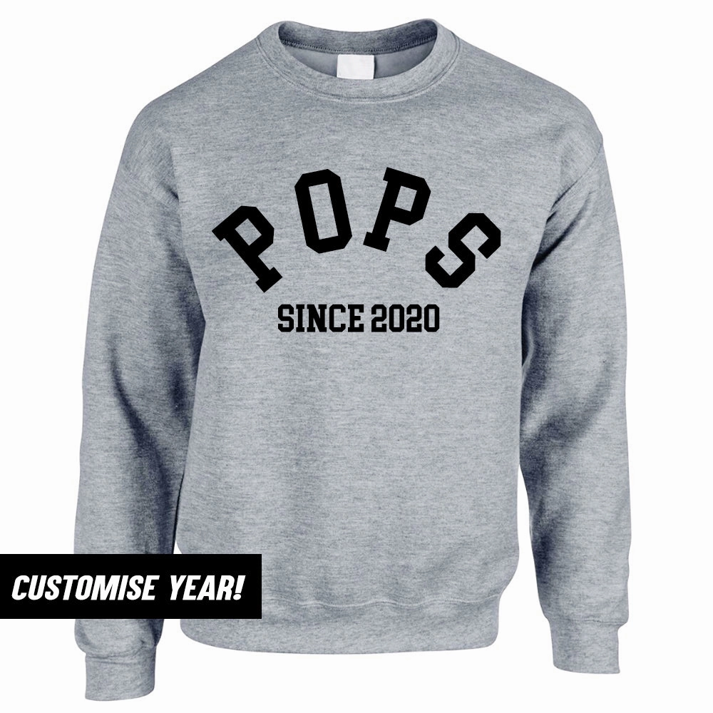 Personalised Pops Since Sweatshirt (MRK X)