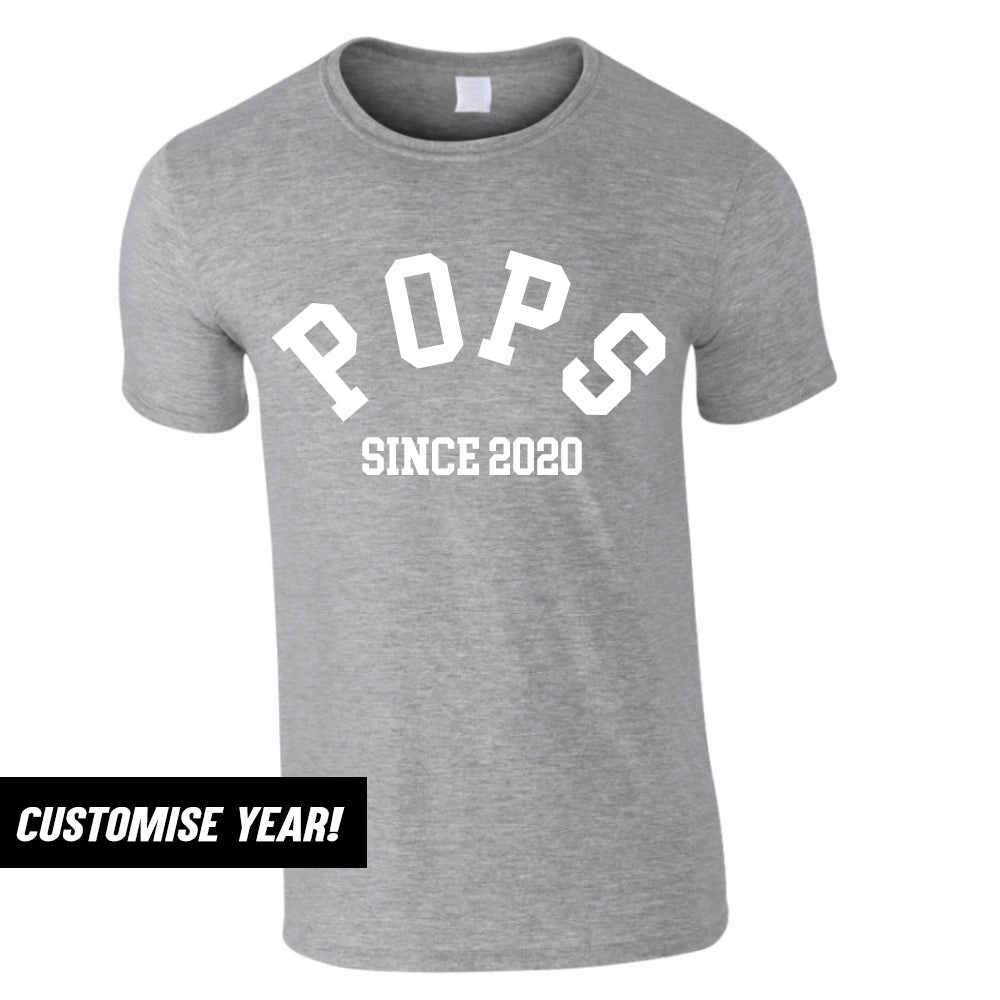 Personalised Pops Since T-Shirt (MRK X)