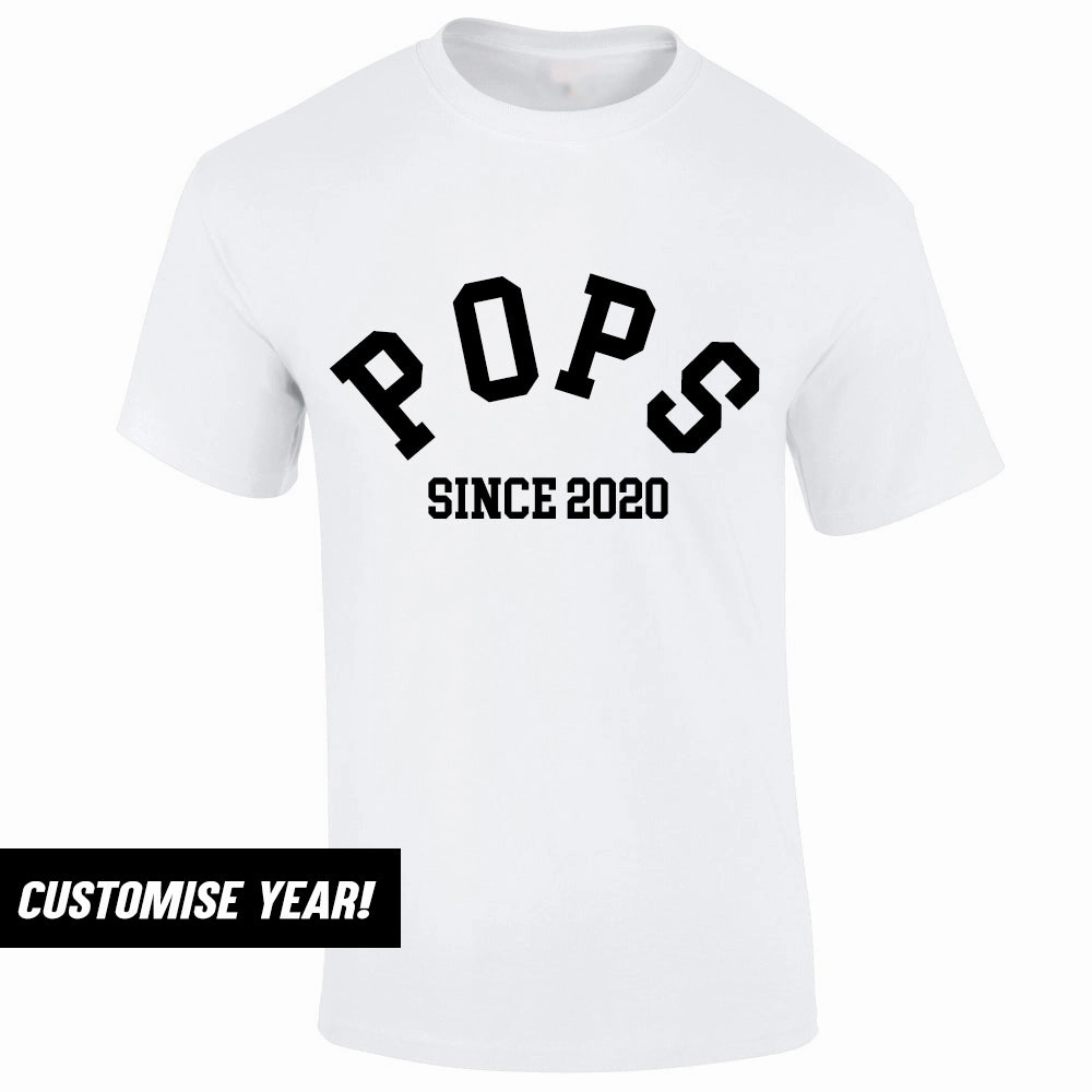 Personalised Pops Since T-Shirt (MRK X)