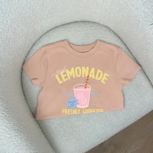 Pink Lemonade Graphic Kids T-Shirt girls pajamas promo