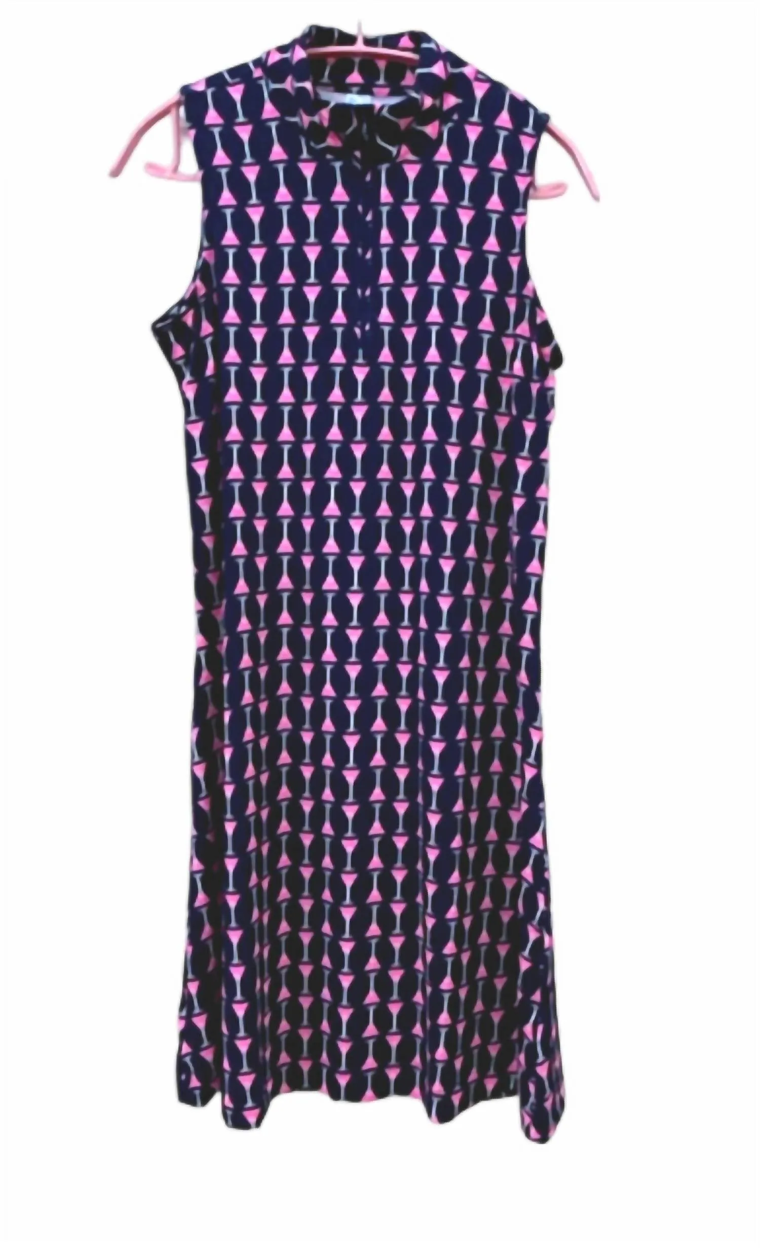 Pink Martini Navy Dress