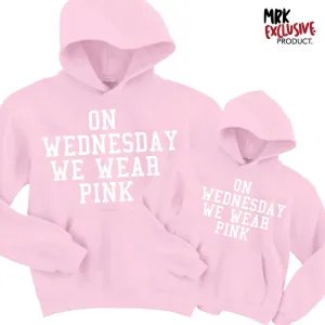 Pink Wednesday Matching Light Pink Hoodies (MRK X) nursing tops best deals