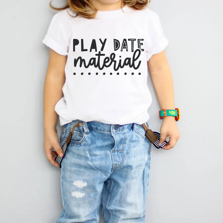 Playdate Material T-Shirt boys apparel promo code