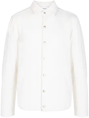 Pointelle-Knit Buttoned Jacket winter jackets clearance