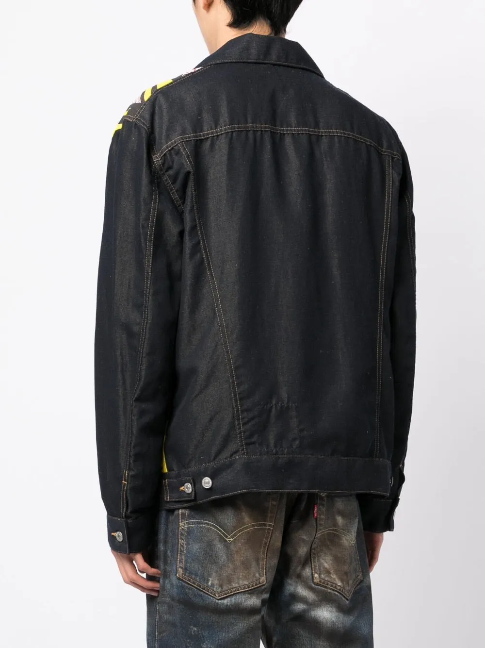 Pop-Art Button-Up Jacket