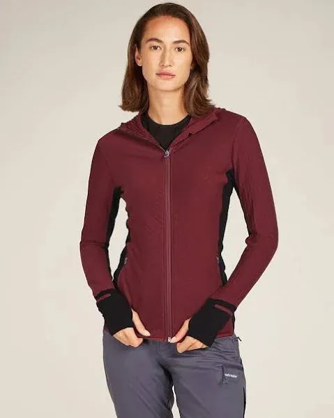 Get Popular Cheap Icebreaker Women's Descender LS Zip Hood is free shipping worldwide, high quality and discount price from our online store.