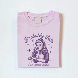 Probably Late Retro Graphic Women's T-shirt pregnancy jeans best price
