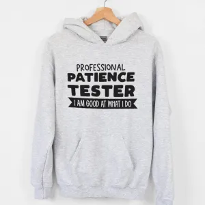 Professional Patience Tester Kids Hoodie boys fashion clearance