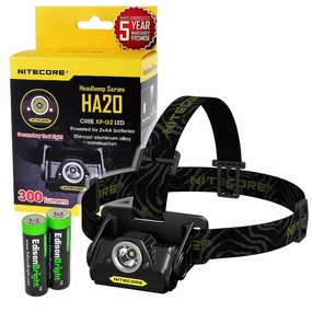 2025 Hot Sale Professional Nitecore HA20 300 Lumens white, red light CREE LED Headlamp with Two EdisonBright AA batteries Hot Sale,Big Discount online store, offer all kinds of 2025 new style Items here.