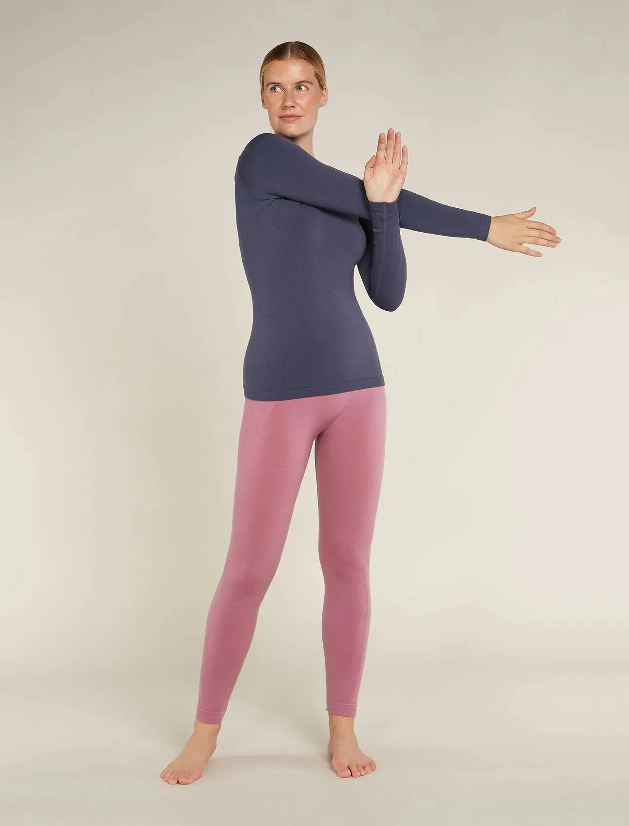 Buy Best Icebreaker 260 Seamless Long Sleeve Crew Womens Thermal Top , get top quality here, just do it!
