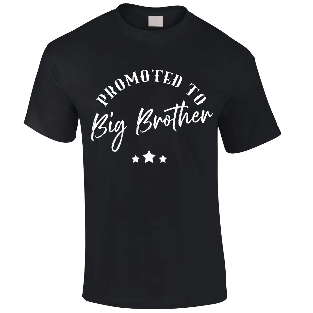 Promoted to Big Brother T-Shirt boys apparel promo code