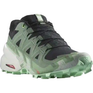 Best Collection Of Provide Plenty Of Authentic Salomon Speedcross 6 Womens Trail Running Shoes - Black/Laurel Wreath/ Green Ash at Lowest Price , here will provide you unique design and best service.