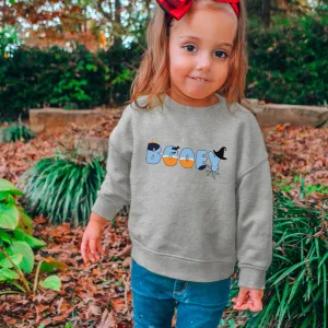 Puppy Dog - Booey Halloween Sweatshirt boys fashion clearance