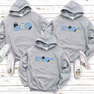 Puppy Dog - Dad and Kiddo Matching Hoodies girls skirts clearance