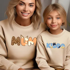 Puppy Dog - Mum & Kiddo Matching Sweatshirts nursing tops best deals