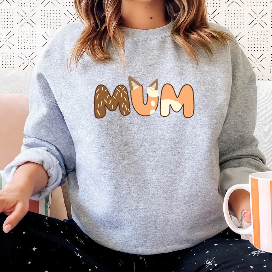Puppy Dog - Mum Sweatshirt