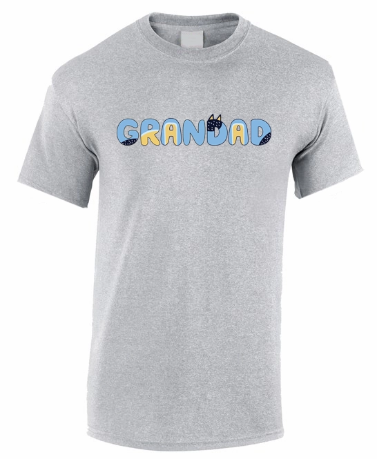 Puppy Dog - Grandad T-Shirt