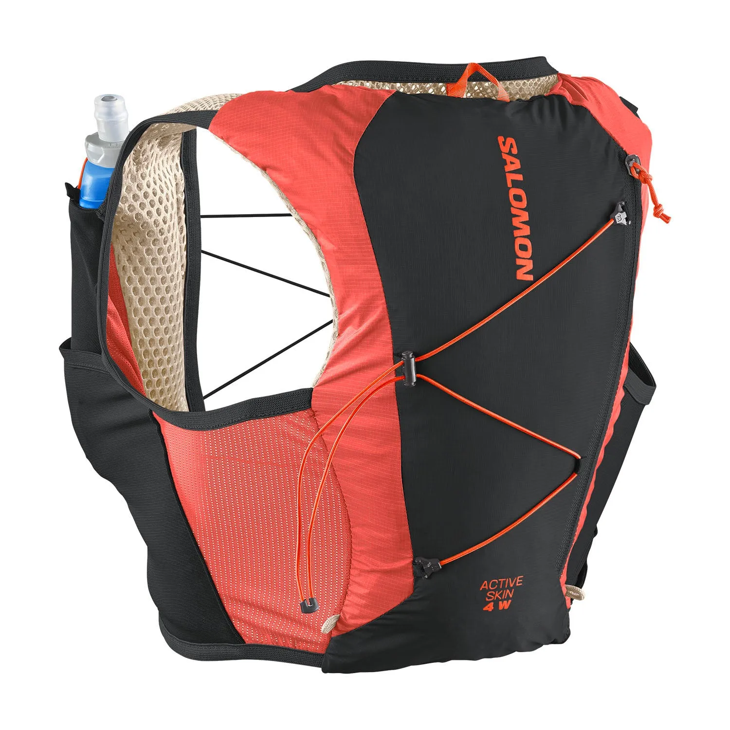 2025 Discount Sale Purchase Newest Salomon ACTIVE SKIN 4 Women's Running Hydration Vest (with flasks included) ,Big Discount Sale online store, free shipping worldwide, welcome to place orders our online store.
