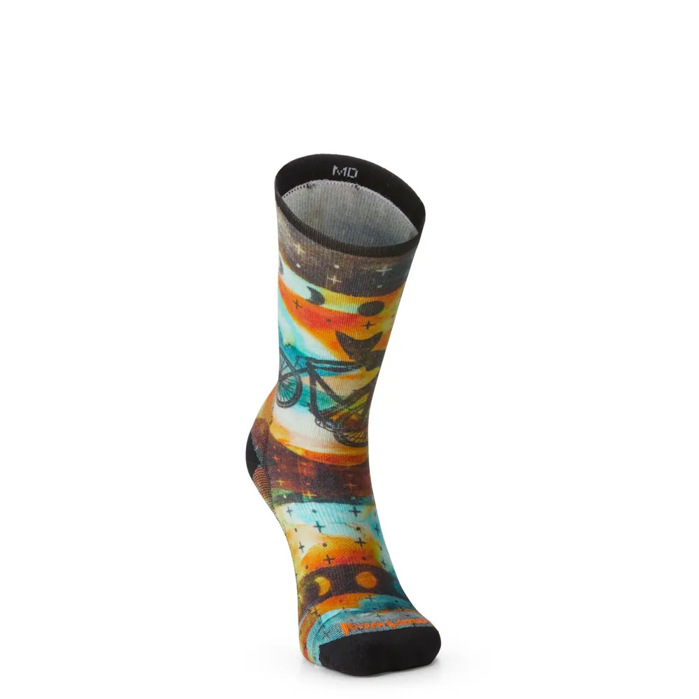 Get bottom price for Smartwool Bike Zero Cushion Celestial Print Womens Crew Sock , get your fashionable styles here.