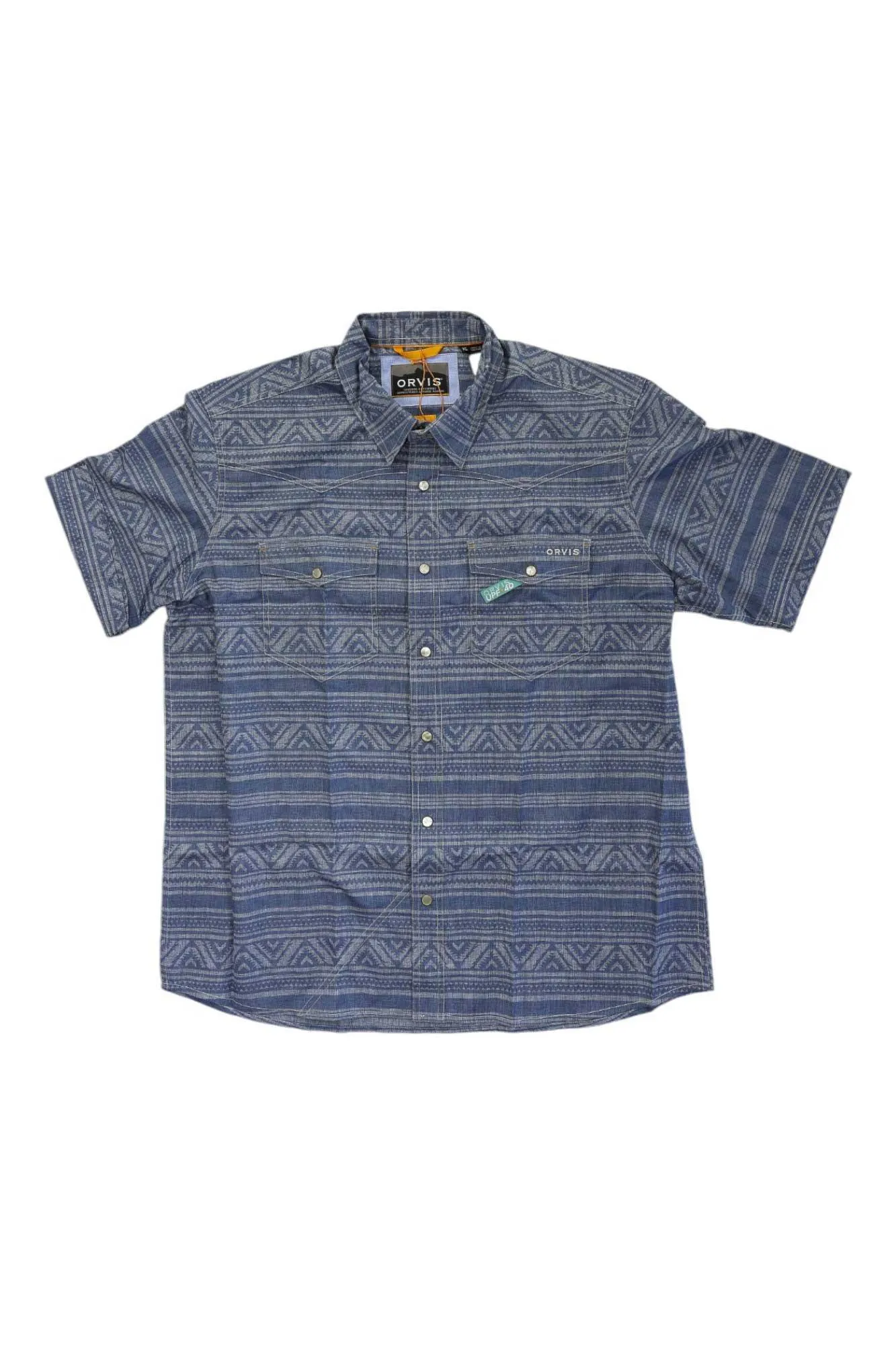 Professional Purchase Orvis Mens Tech Chambray Western SS Printed Shirt Hot This Season are hot sale now, get discount 74% off, purchasea our Items free shipping with 5-7 business days.