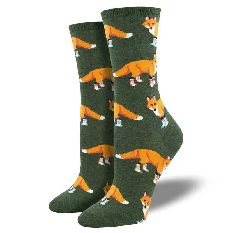 Choose our latest Purchase 'Socksy Foxes' Women's printed socks ,2025 Stylish is popular worldwide, it is very attracting and reasonable, welcome to choose our Items online store.