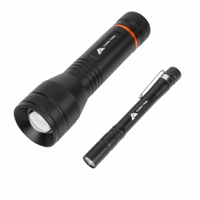 65-84%OFF Purchase Original Ozark Trail 88092 1500 Lumen Focusing Flashlight with Bonus Penlight, Waterproof, Black Design Website , many different kinds of authentic Items are cheap sale, just do it!
