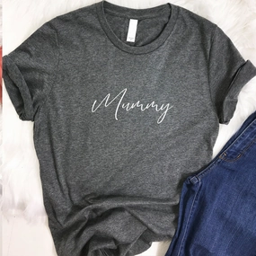 Pure Love- Mummy Script T-Shirt mum blouses clearance