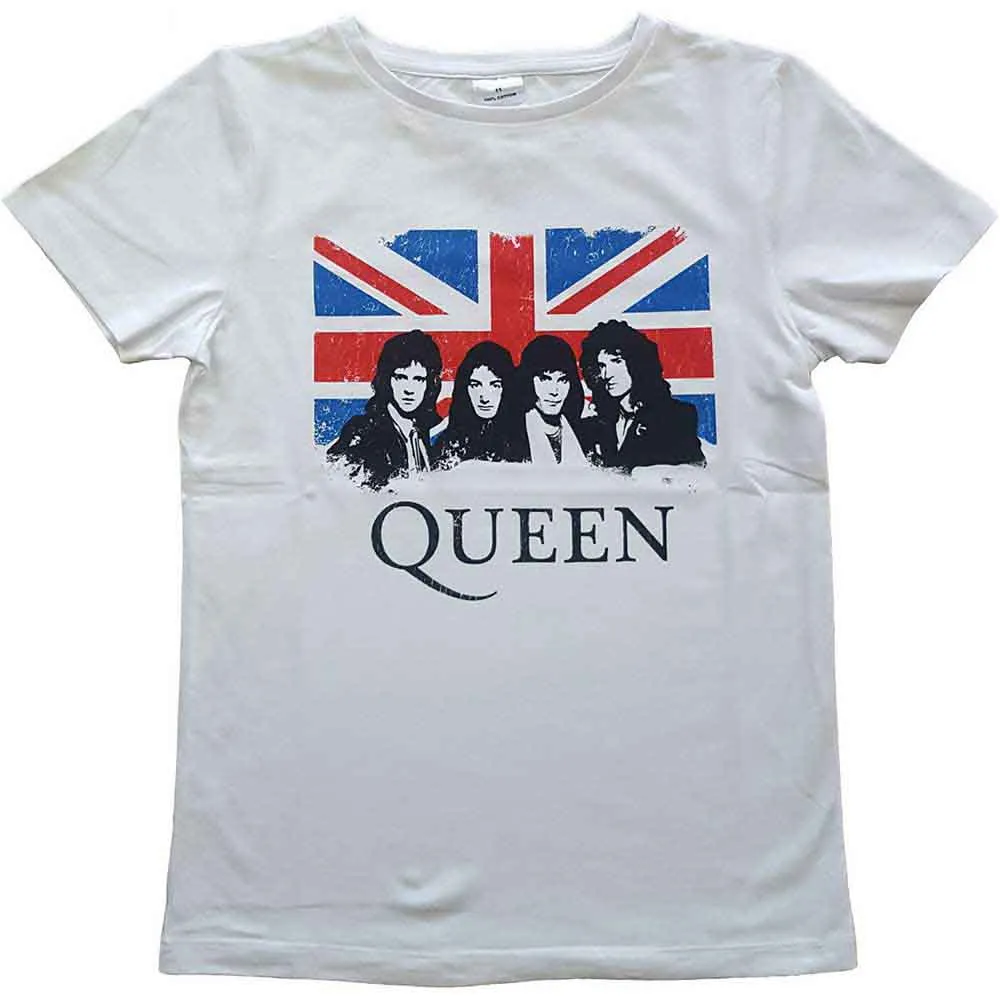 Queen Kids T-Shirt: Vintage Union Jack boys apparel promo code