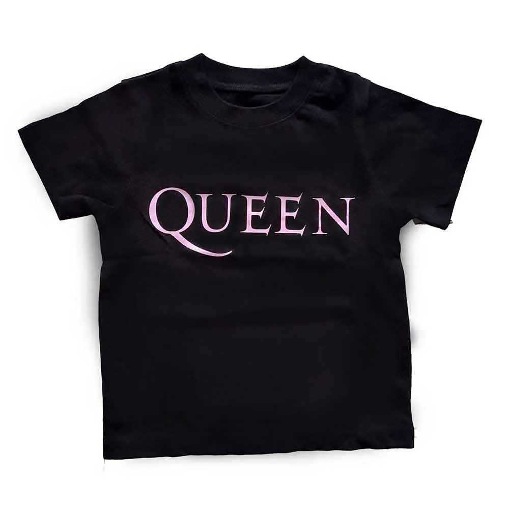 Queen Kids Toddler T-Shirt: Pink Logo girls pajamas promo