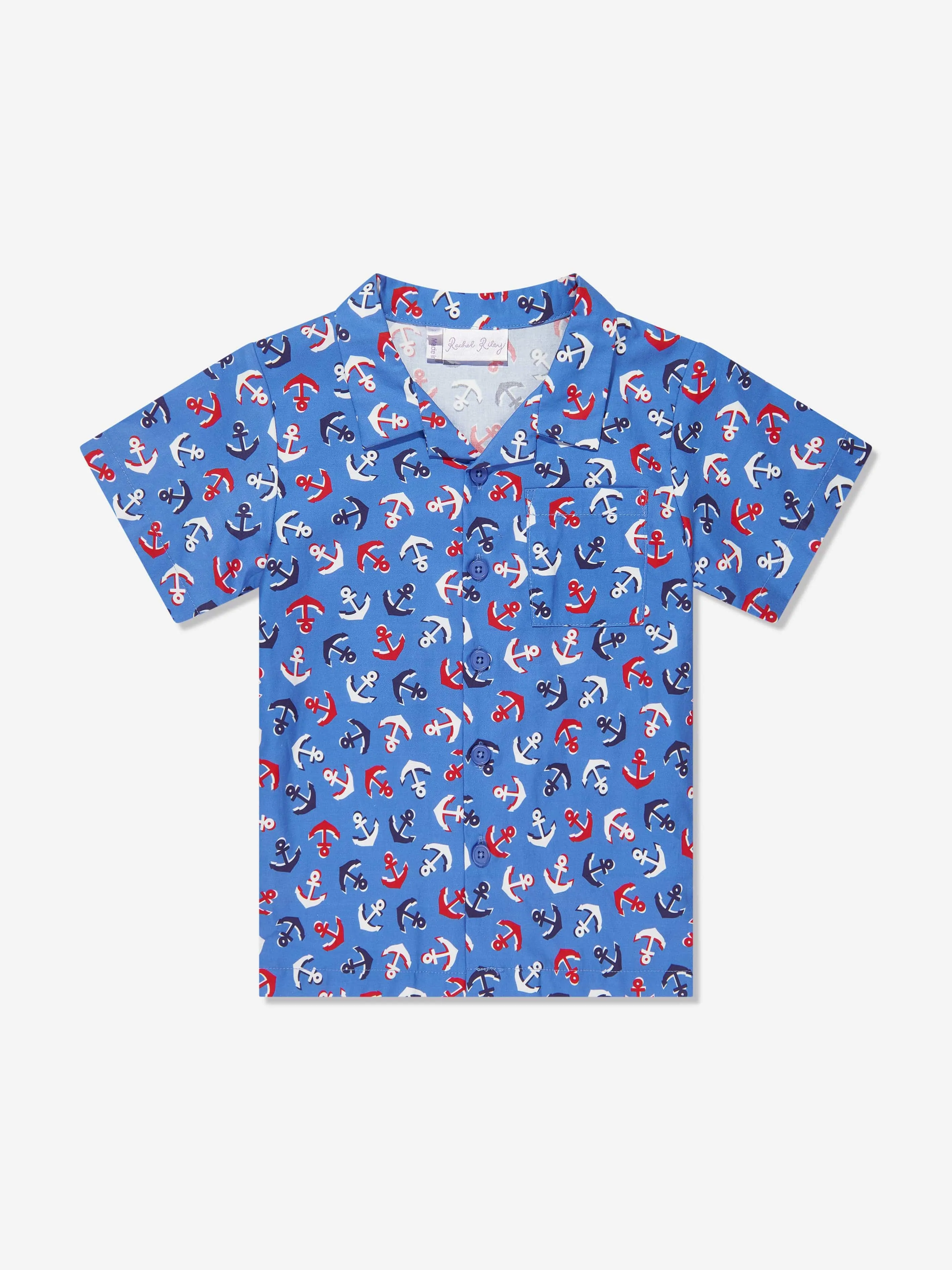 Rachel Riley Jungen Anker-Shirt in Blau
