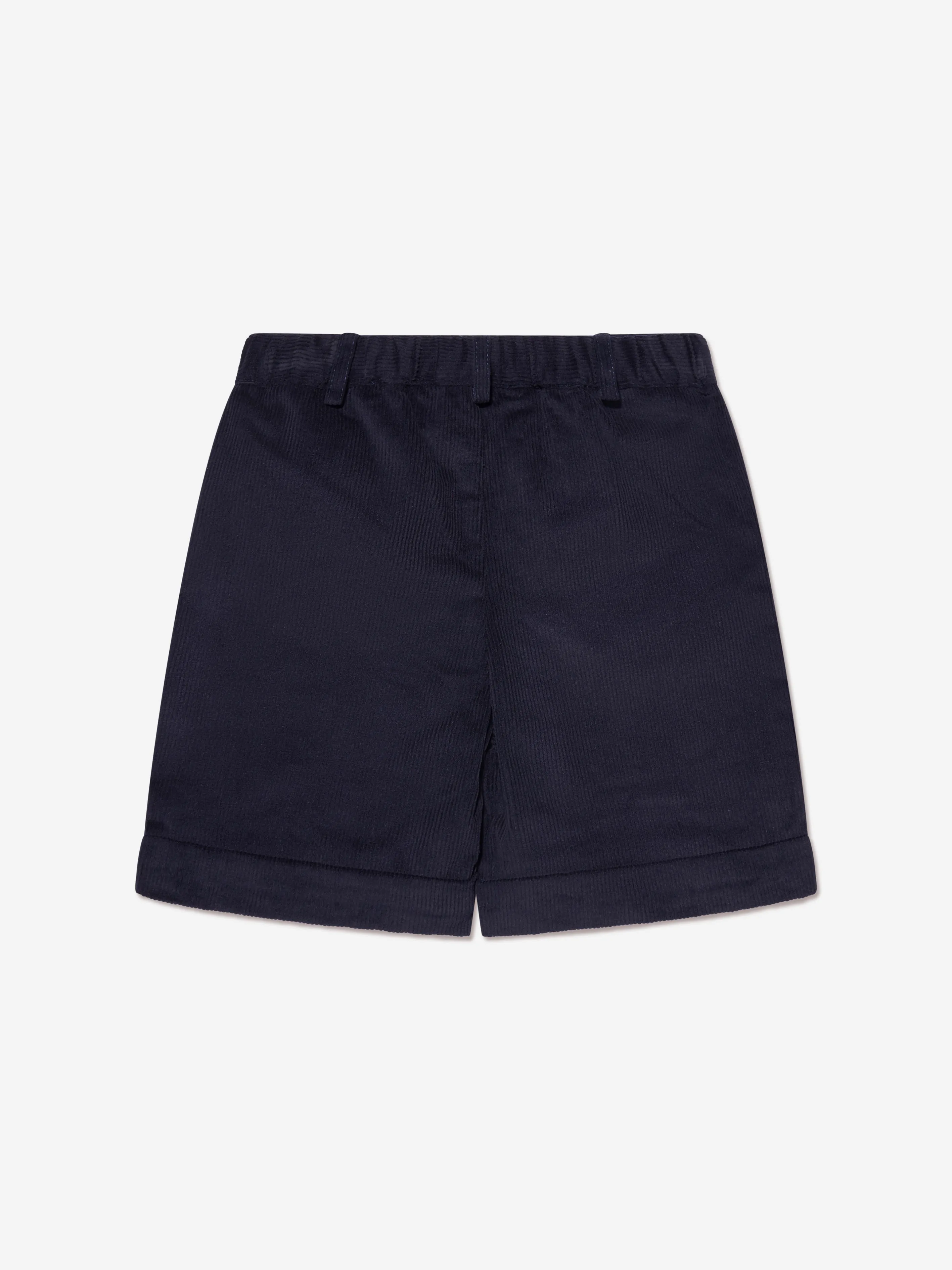 Rachel Riley Jungen Cord Shorts in Marineblau