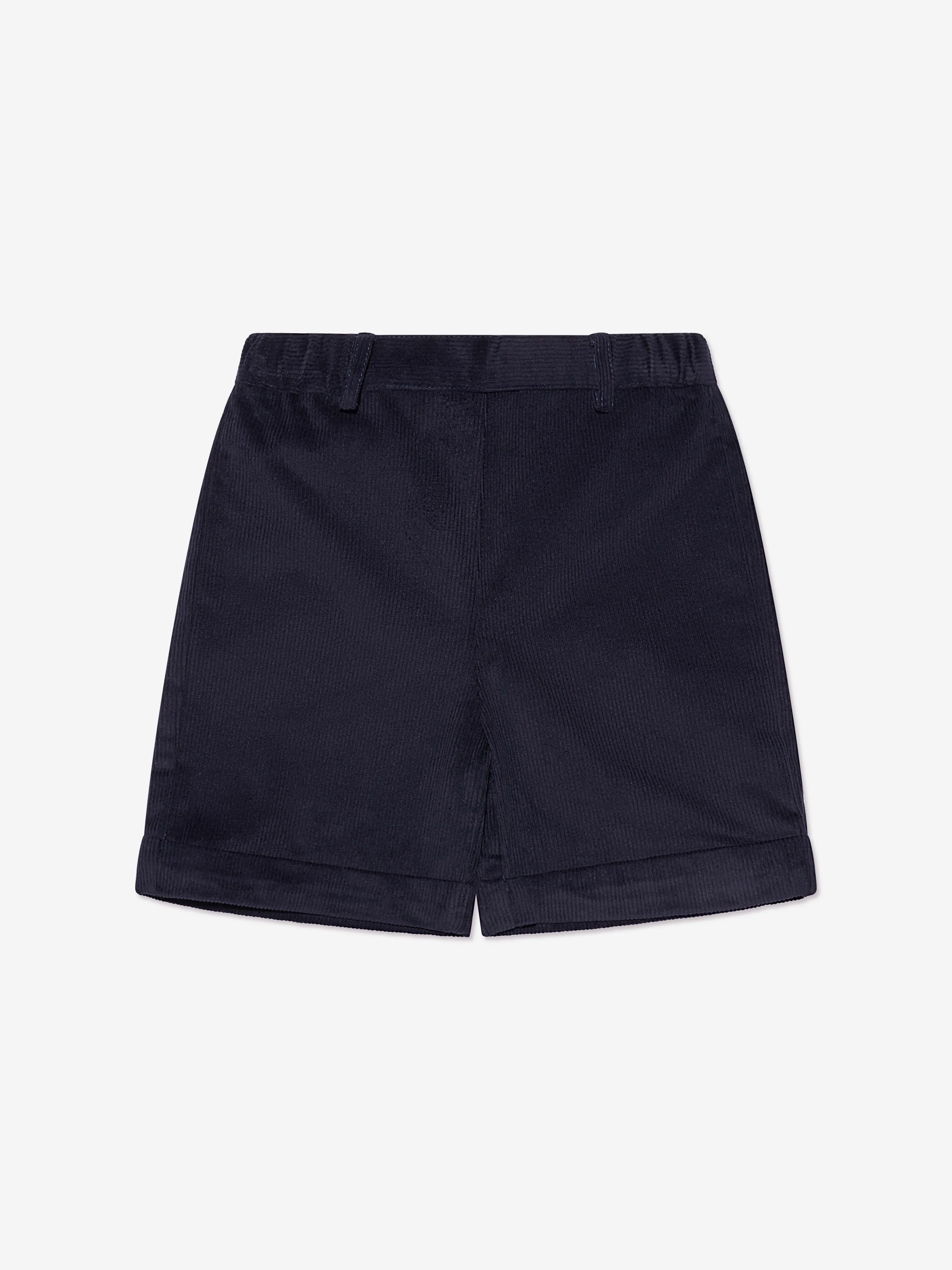 Rachel Riley Jungen Cord Shorts in Marineblau