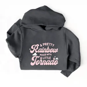 Rainbows & Tornados Kids Hoodie girls skirts clearance