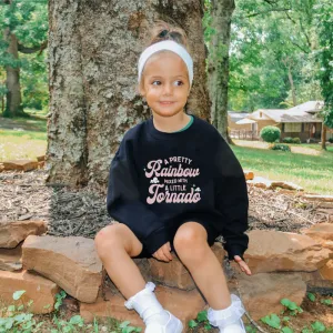 Rainbows & Tornados Kids Sweatshirt girls skirts clearance