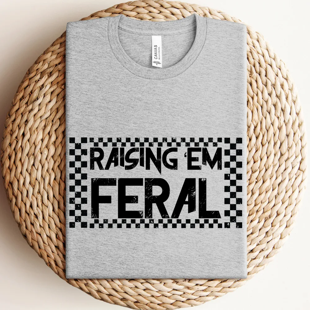 Raising Em' Feral T-Shirt pregnancy jeans best price