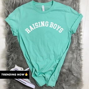 Raising Boys Summer T-Shirts (MRK X) mum blouses clearance