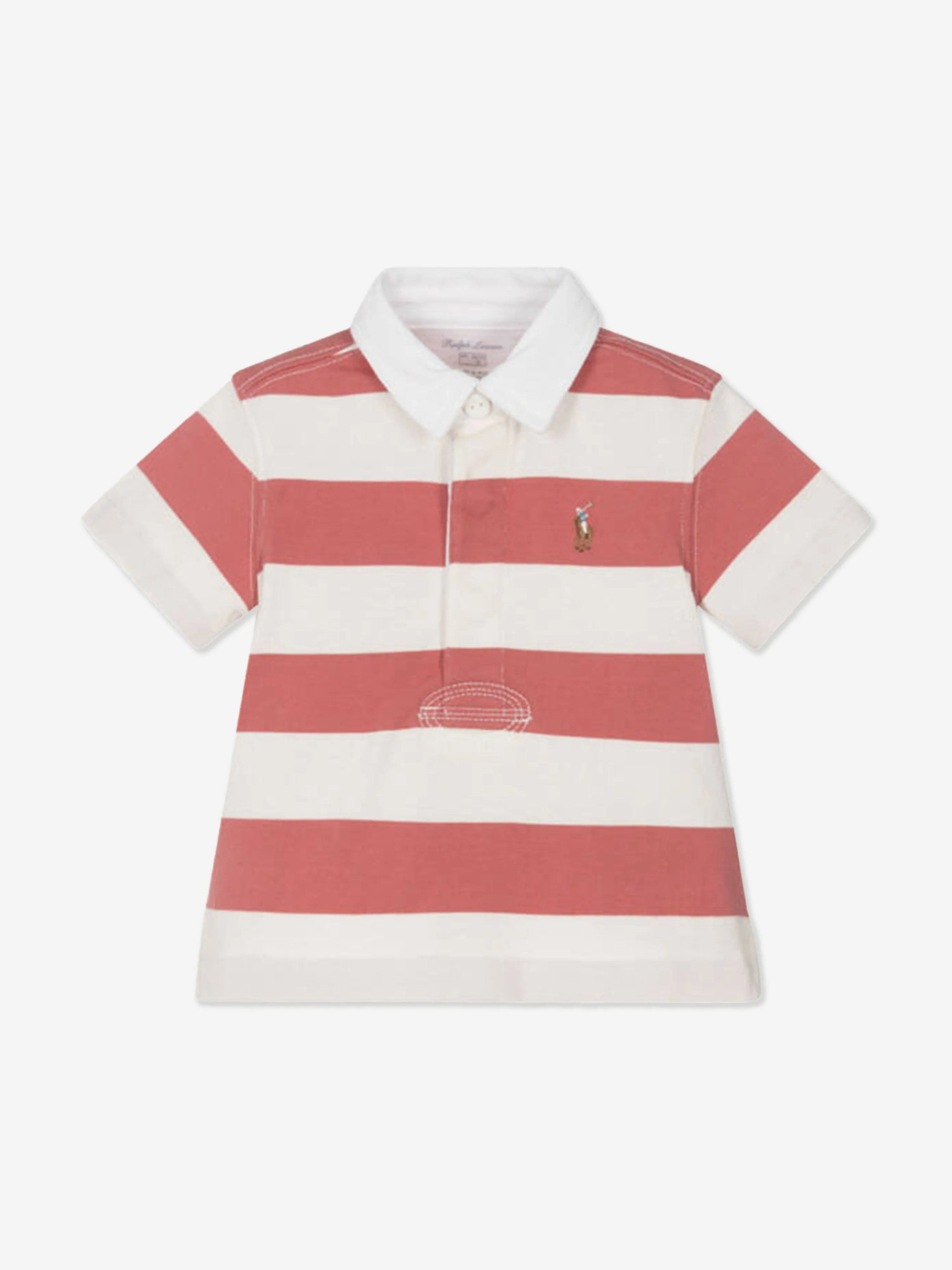Ralph Lauren Baby Boys Rugby-Oberteil und Shorts-Set in Mehrfarben
