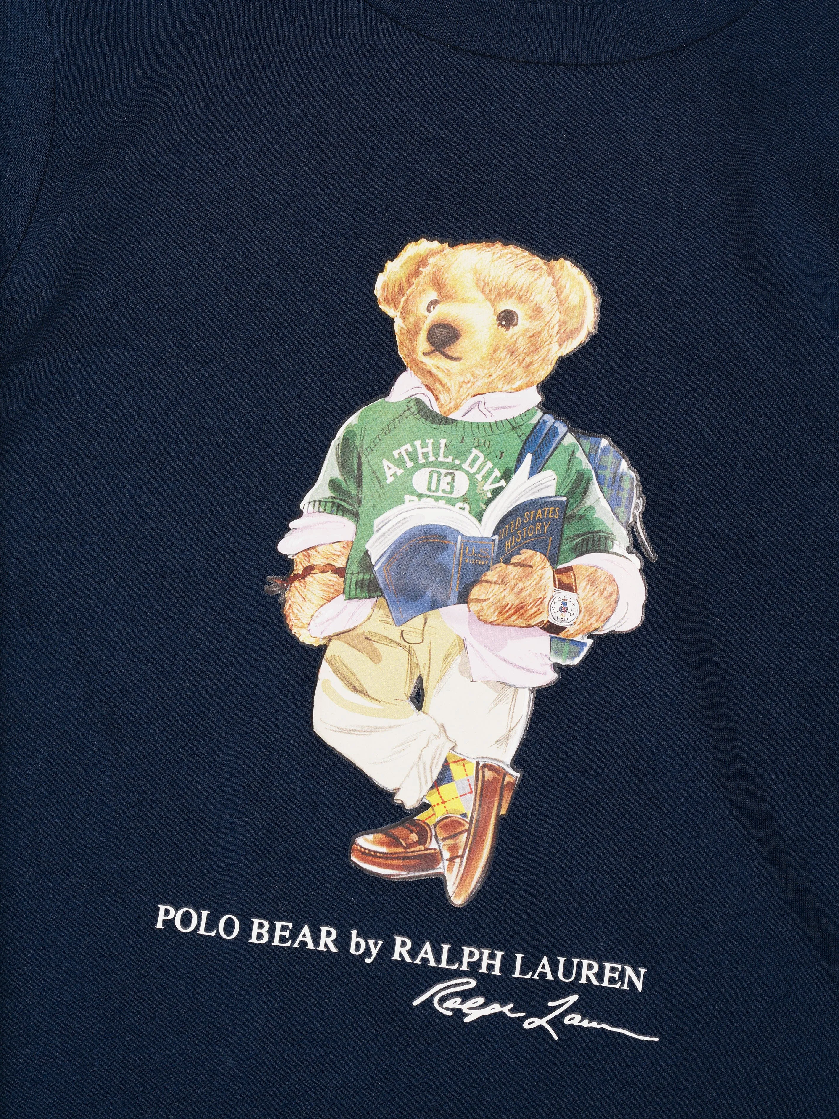 Ralph Lauren Jungen Bären-Print T-Shirt