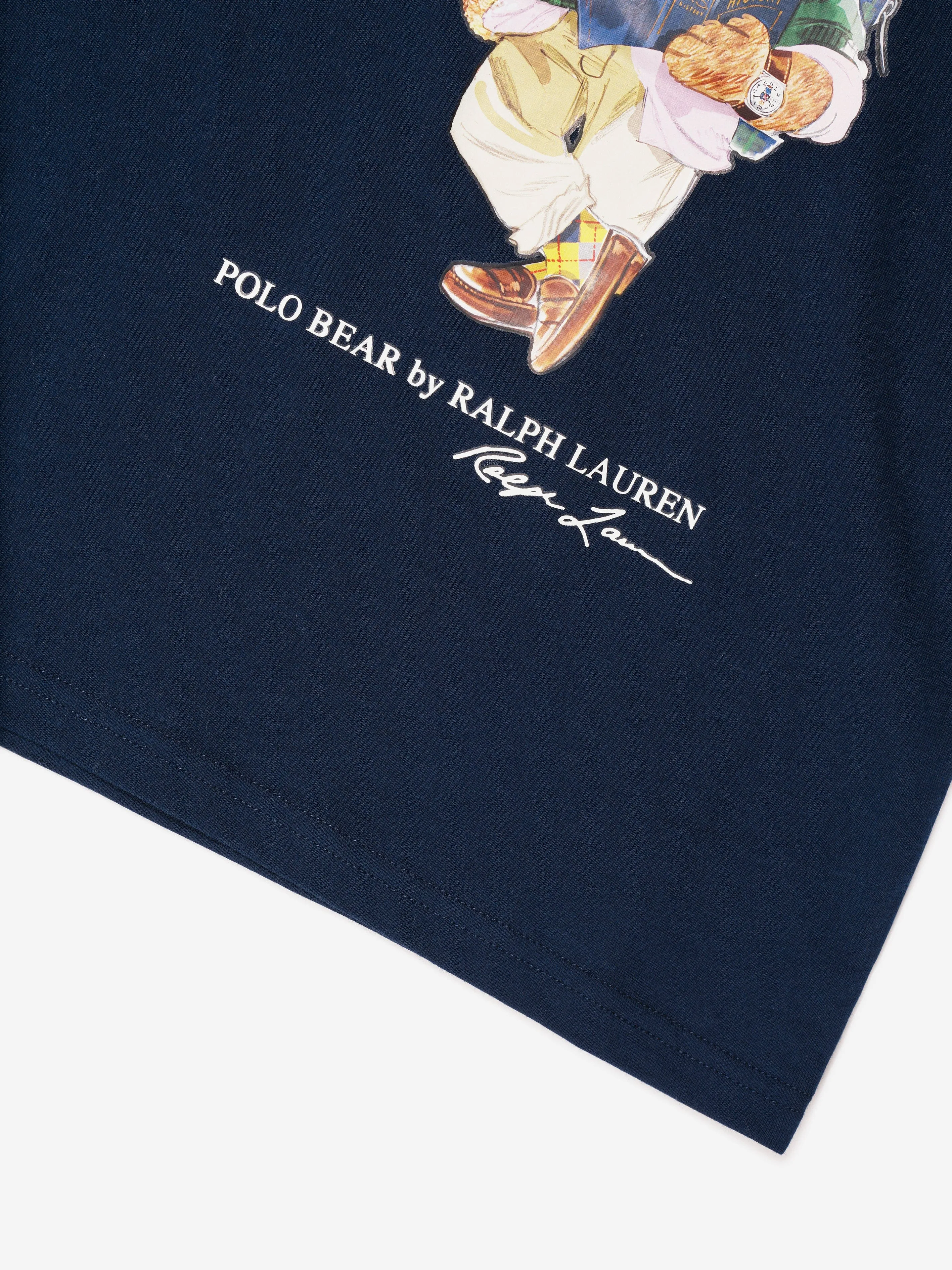 Ralph Lauren Jungen Bären-Print T-Shirt