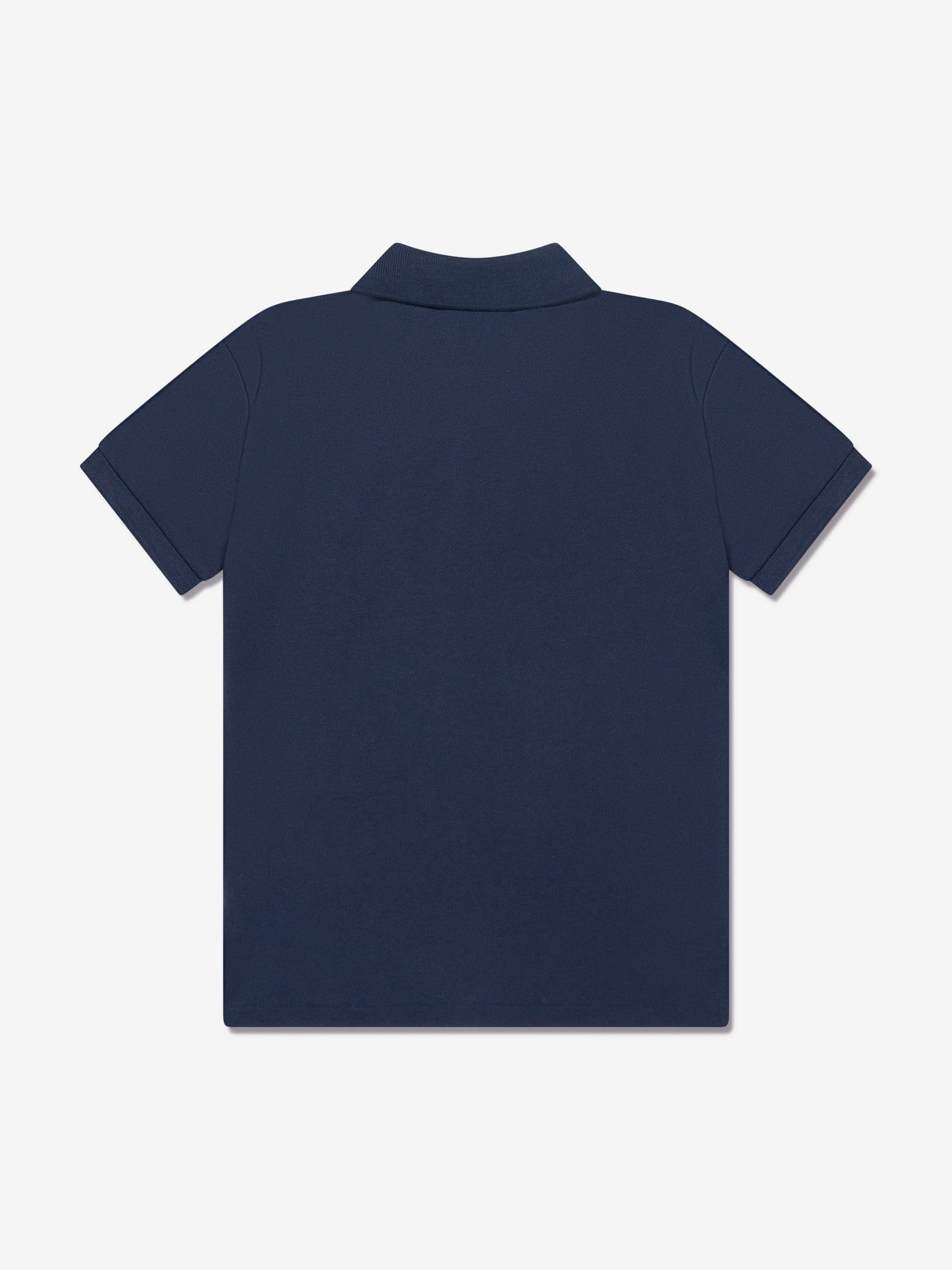 Ralph Lauren Jungen Custom Fit Polo-Shirt in Marineblau