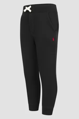 Ralph Lauren Jogginghosen für Jungen mit Logo in Schwarz