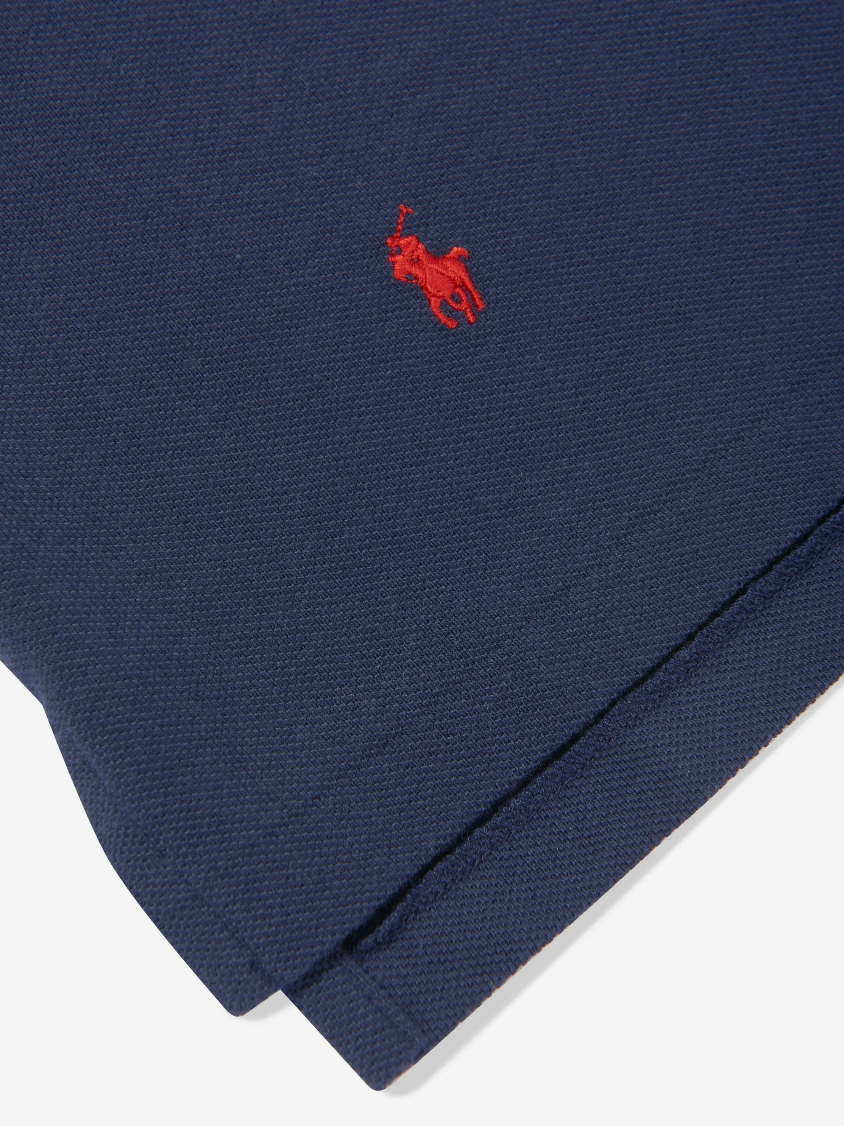 Ralph Lauren Jungen Logo Polo-Shirt in Marineblau