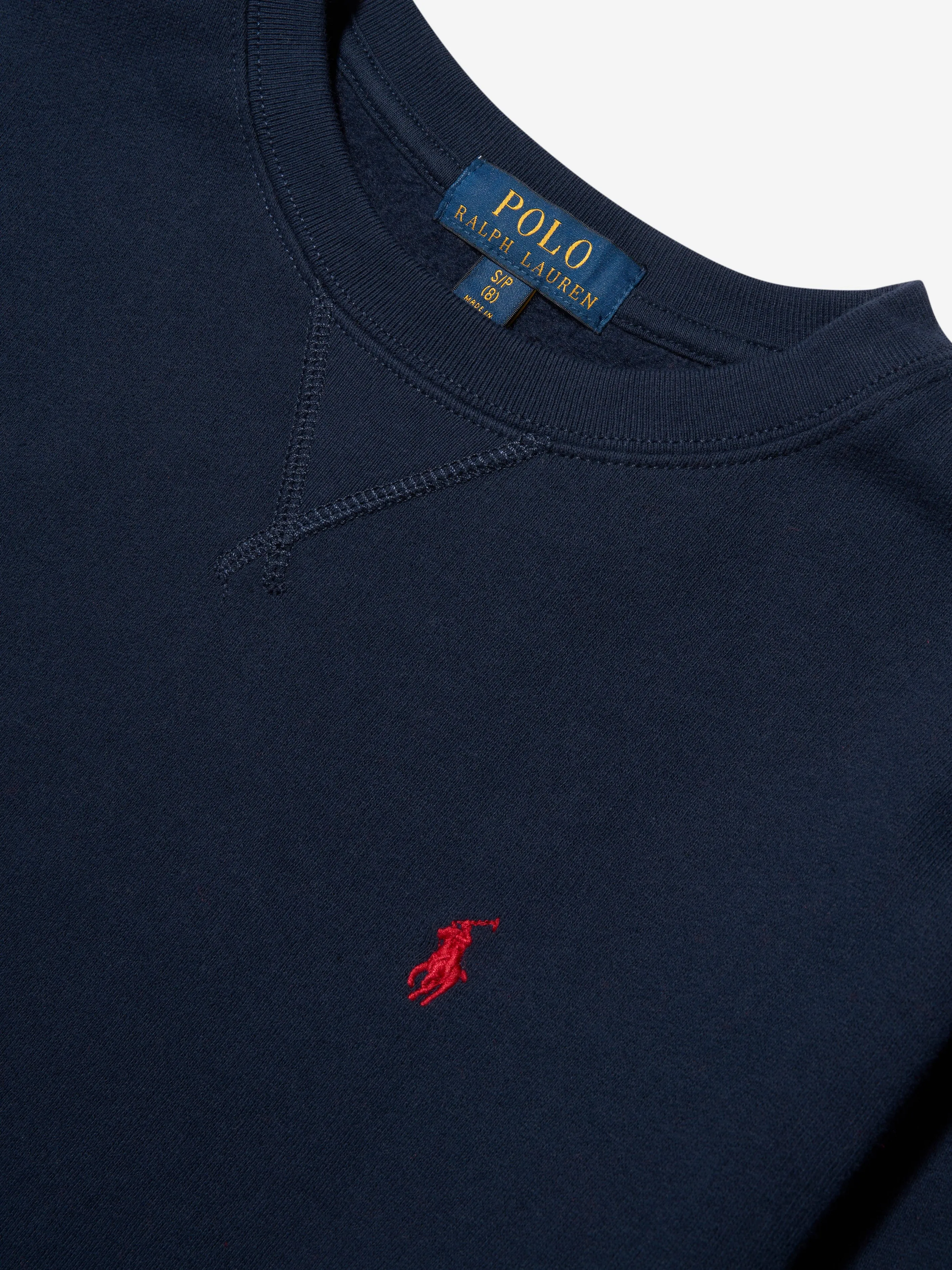Ralph Lauren Jungen Logo Sweatshirt in Marineblau