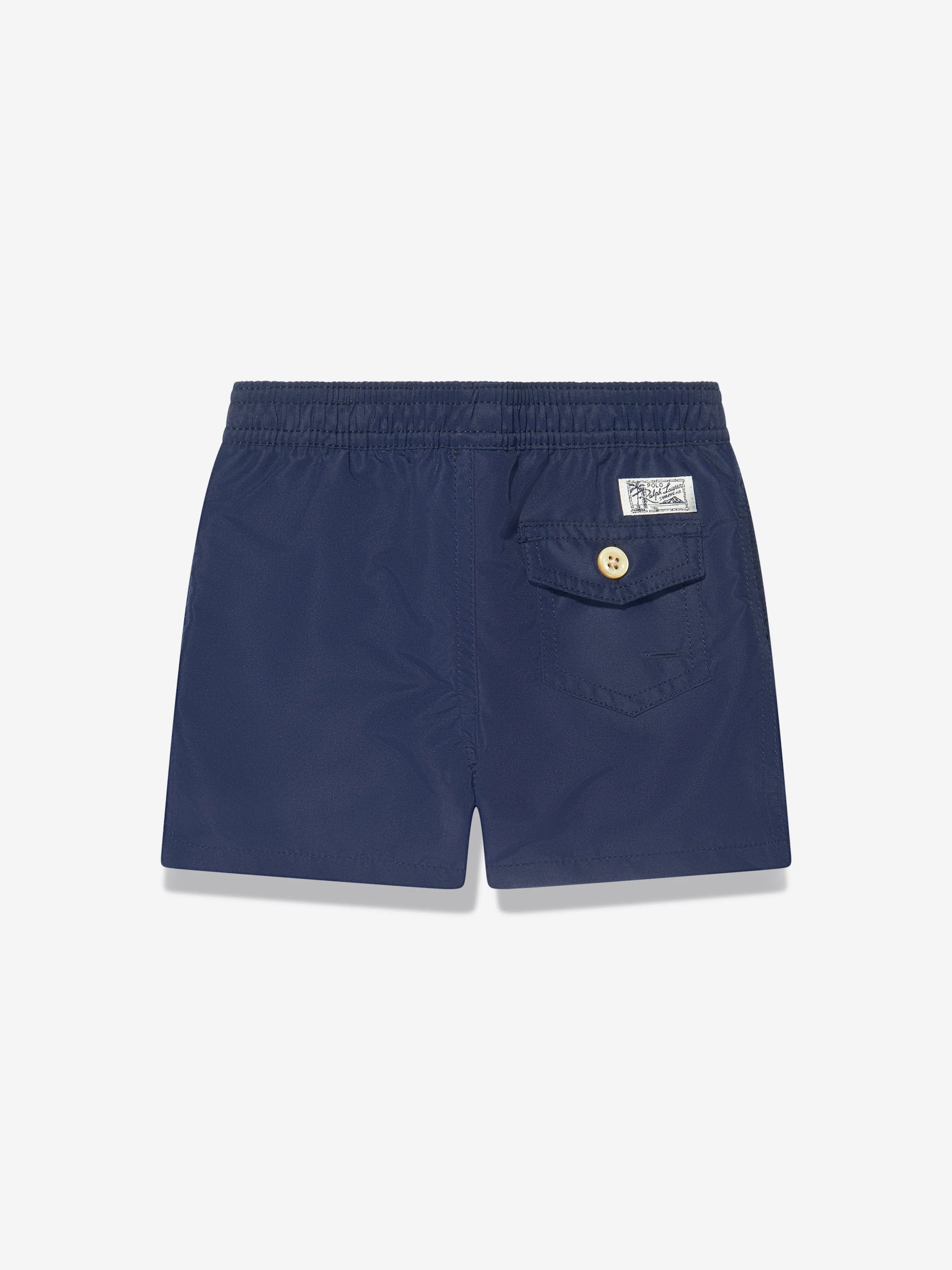 Ralph Lauren Jungen Logo Badeshorts in Marine