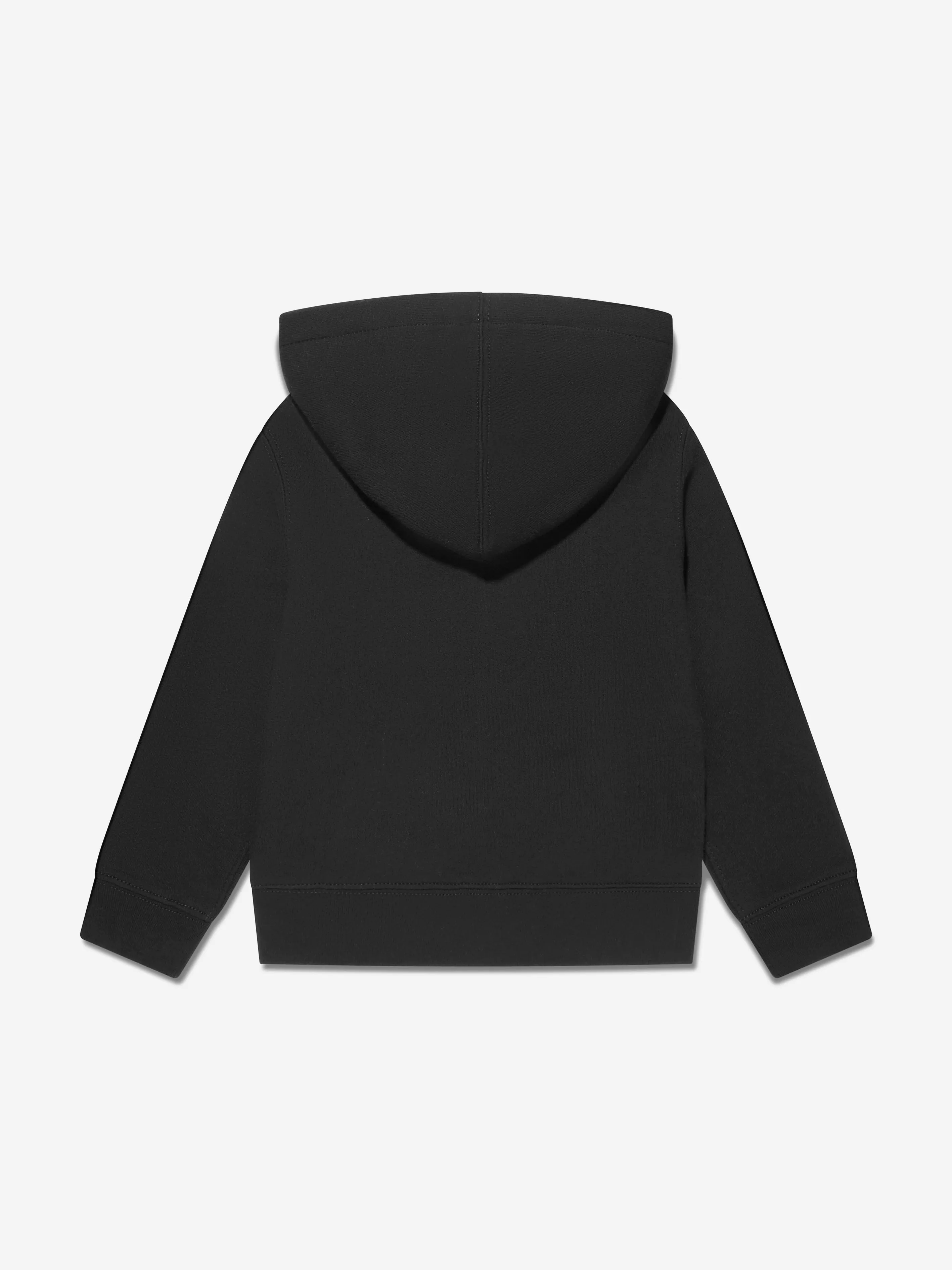Ralph Lauren Jungen Logo Kapuzenpullover mit Reißverschluss in Schwarz