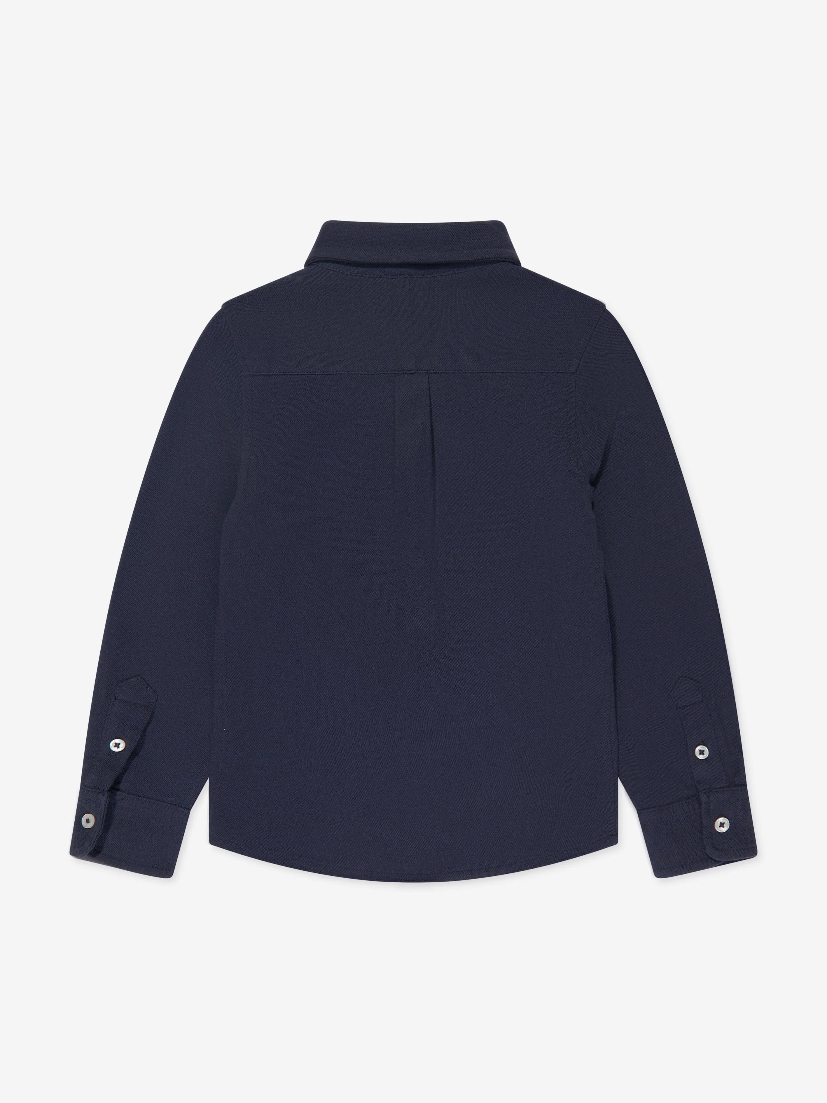 Ralph Lauren Jungen Mesh-Sporthemd in Marine