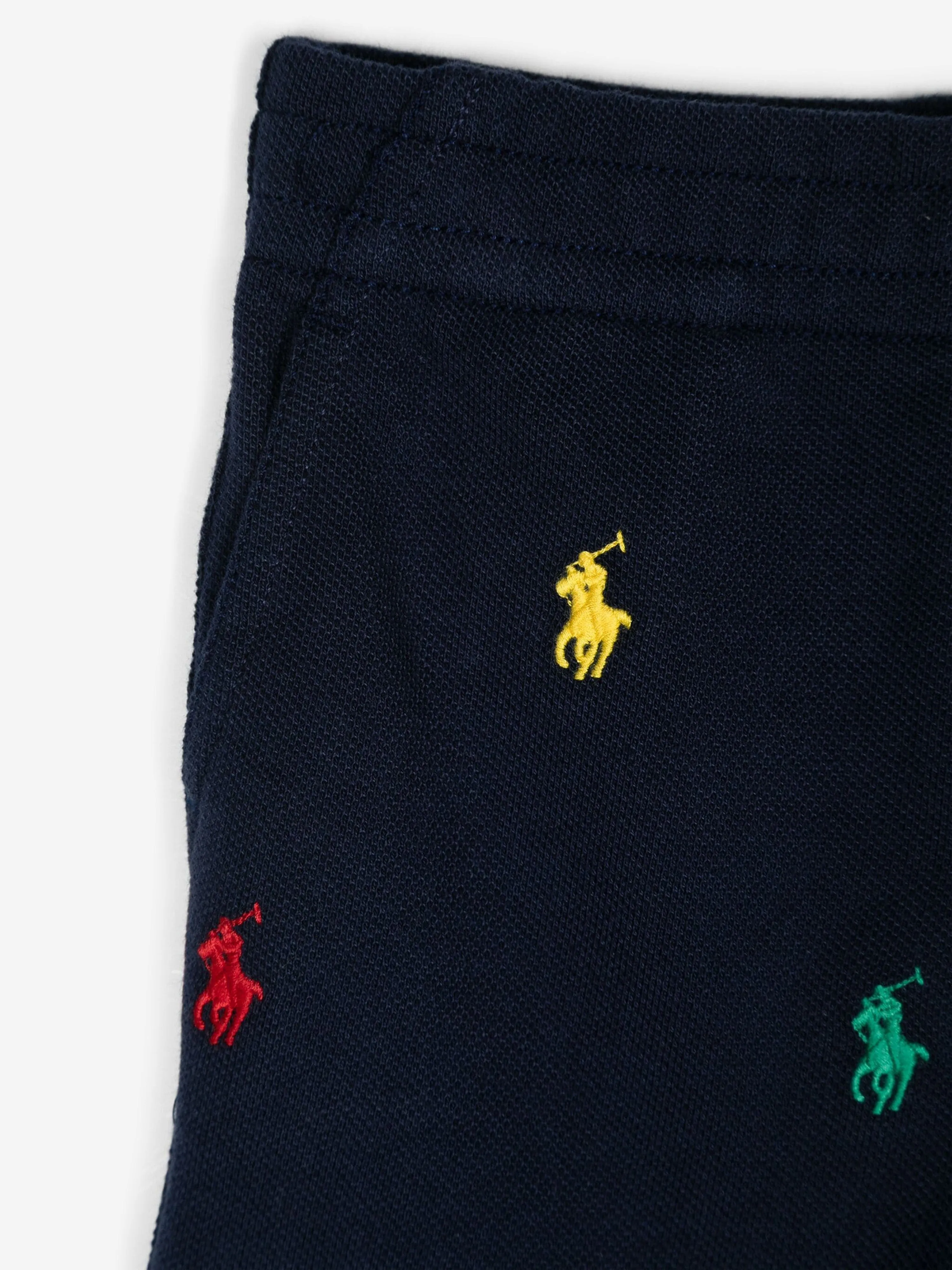 Ralph Lauren Jungen Multi-Logo Prepster Shorts in Marine