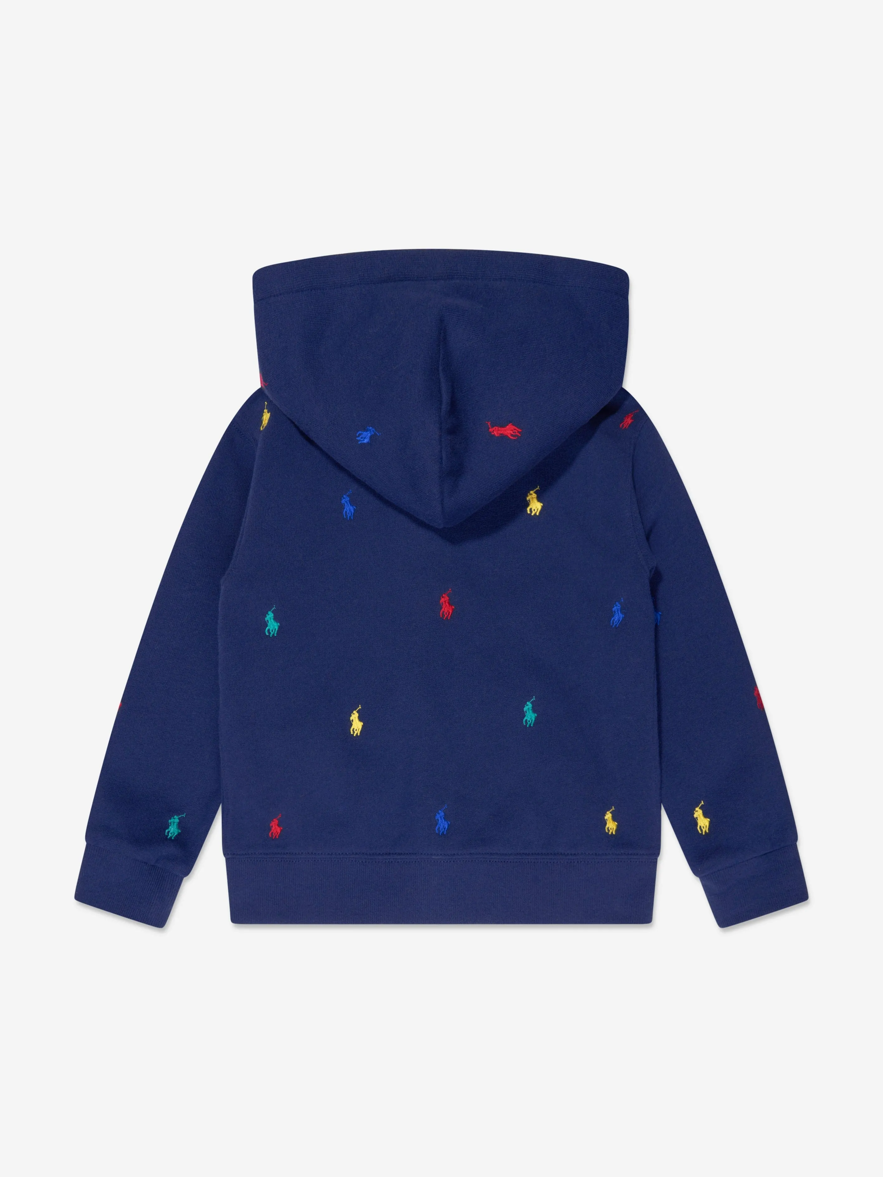Ralph Lauren Jungen Multi-Logo Reißverschluss-Oberteil in Marineblau